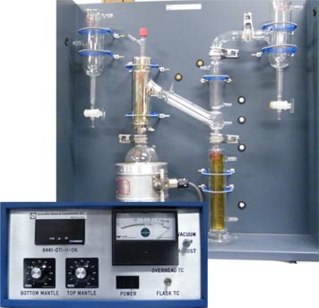 SGI Model 8441 Ручная система атмосферно-вакуумной дистилляции нефтепродуктов в соответствии с ASTM D1160 SGI Model 8441 Ручная система атмосферно-вакуумной дистилляции нефтепродуктов в соответствии с ASTM D1160