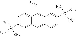 2,6-Ди-трет-бутил-9-формилантрацен 98%