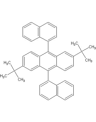 2,6-ди-трет-бутил-9,10-ди-(1-нафтил)антрацен