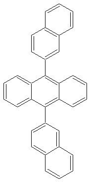 9,10-ди(2-нафтил)антарцен                           9,10-бис-2(нафтил)антрацен                         9.10-ди-нафтален-2-ил-антрацен;